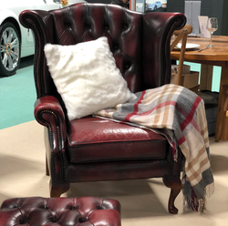 Queen Anne Wingback Armchair