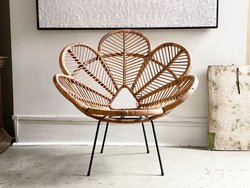 Rattan Flower chairs for sale