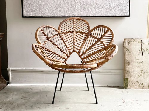 Rattan Flower chairs for sale Rattan Flower chairs for sale