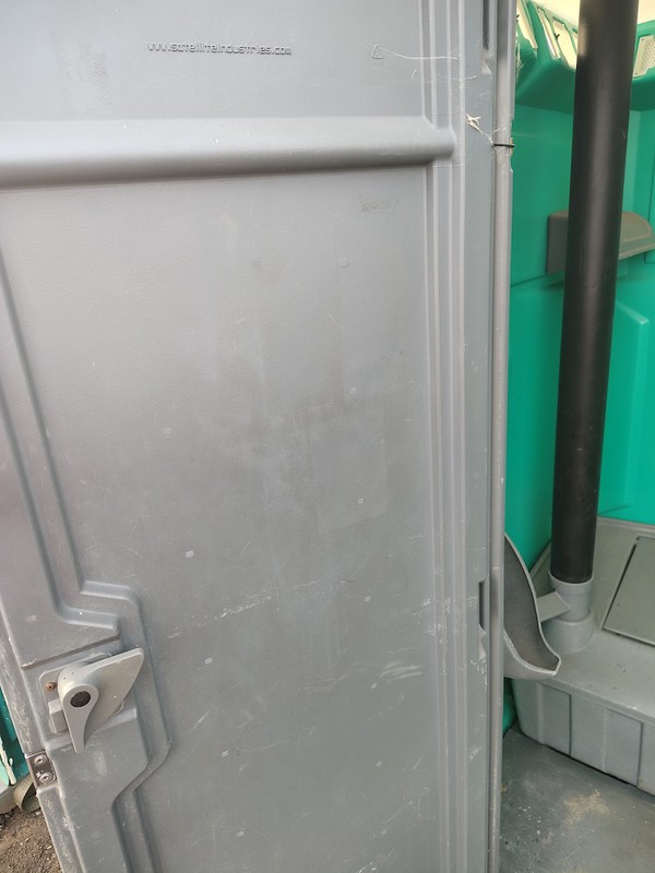 Portable Toilet interior
