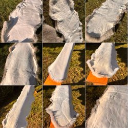Sheepskin for rustic weddings