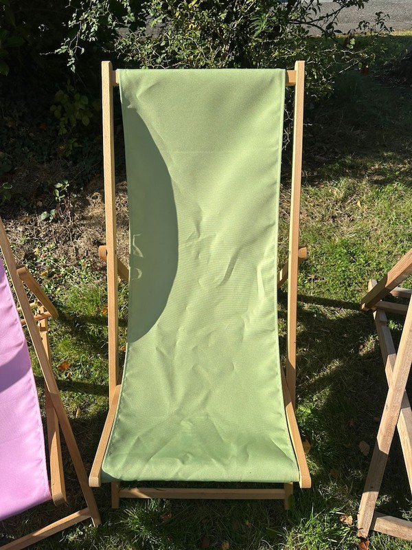 Green Deck Chair