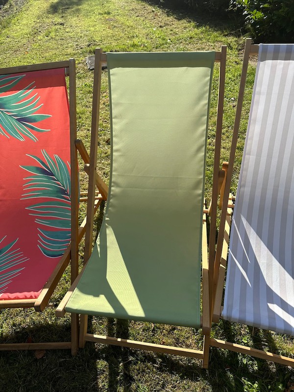 Green Deck Chair