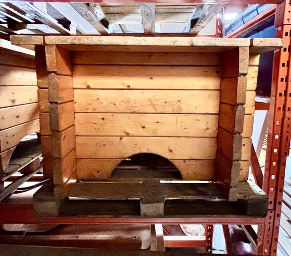 Wooden fire pit for sale