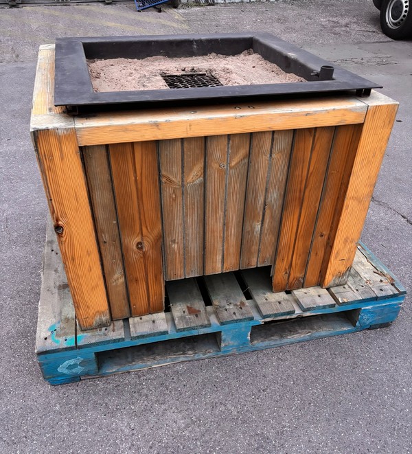 Small Wooden Fire Pit
