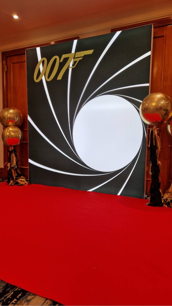 James Bond 007 backdrop