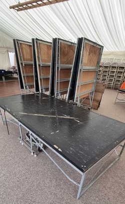 Rolling SICO foldout Stage Sections