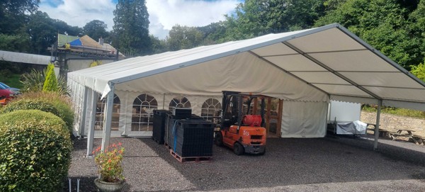 21m x 12m Clear Span Marquee