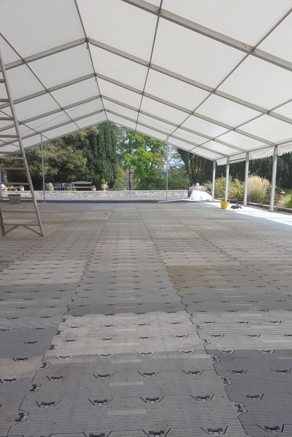 Large Marquee With Linings For Sale