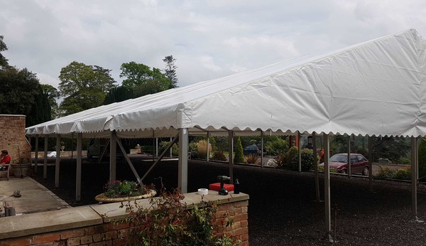 Secondhand 21m x 12m Clear Span Marquee
