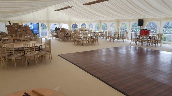 Used Large Marquee With Linings