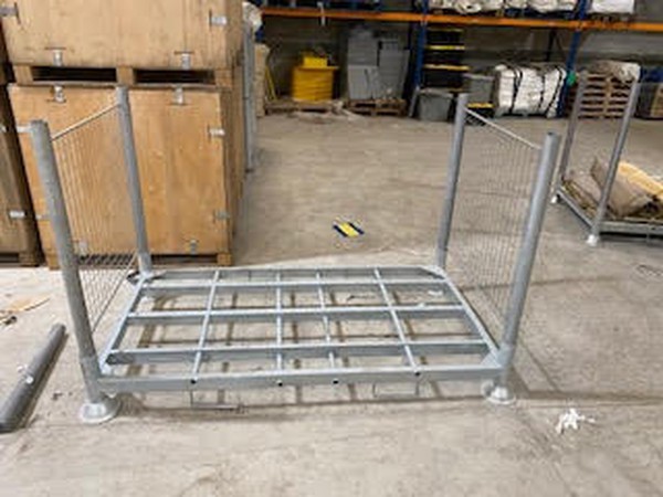 Secondhand Stackable Steel Stillages For Sale