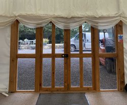 Cedar Wood Marquee Doors For Sale