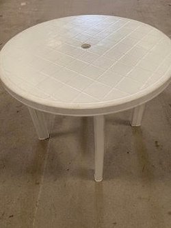 Secondhand Plastic Bistro Tables For Sale