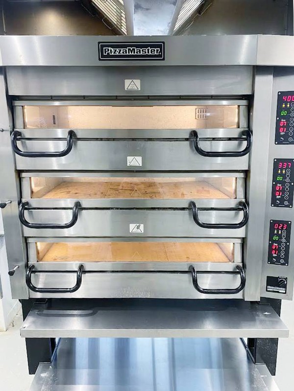 3 deck pizza oven