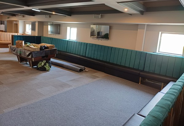 New Custom Built Booth Seating