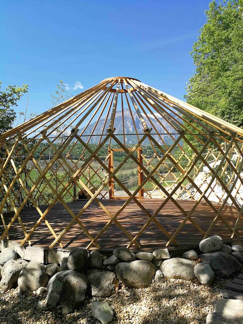 Ash Yurt Frame