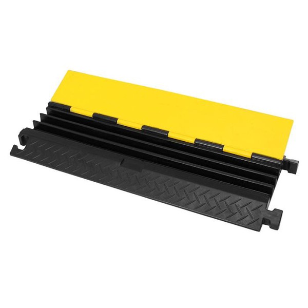 Three channel cable ramps