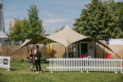 Secondhand RHI Stretch Tent For Sale
