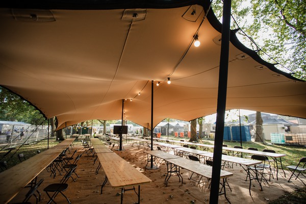 Secondhand RHI Stretch Tent For Sale