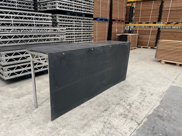 Recycled Bar Front for Staging Bar Use