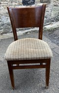 Secondhand Padded Wooden Chairs For Sale