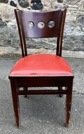 Secondhand Padded Wooden Chairs For Sale