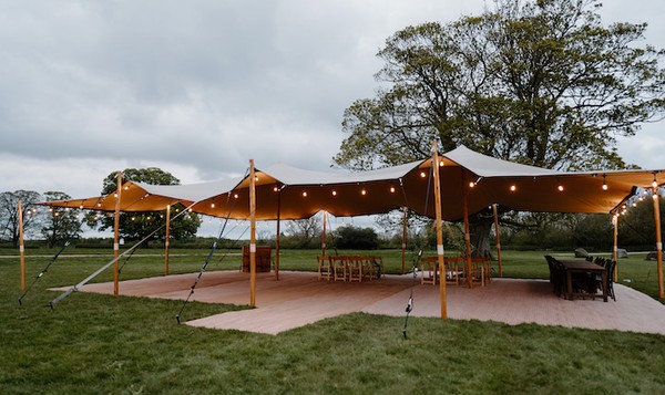 Secondhand 15m x 10.5m Stretch Tent