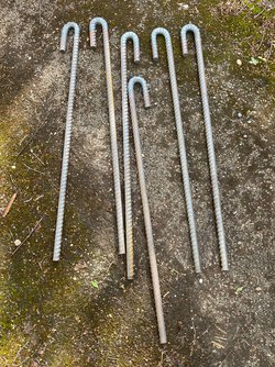 18x Rebar Sidewall Pegs For Sale