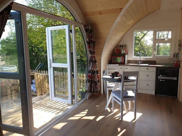 Used Glamping Pod