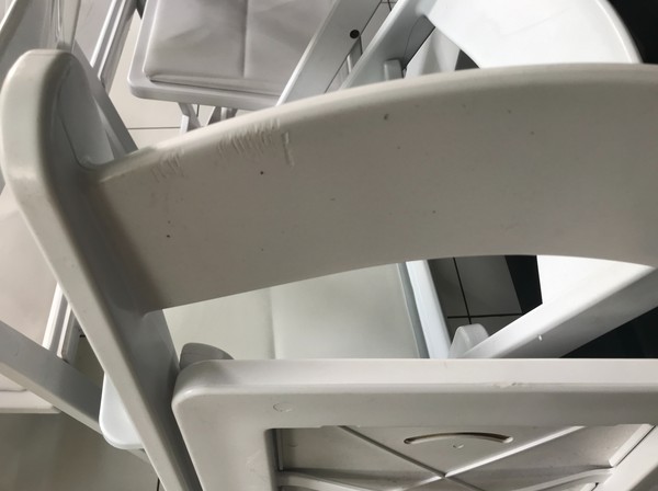 Used Resin Folding Chairs