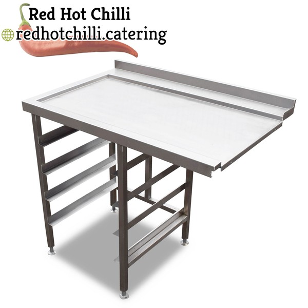 1.06m Stainless Steel Dishwasher Table