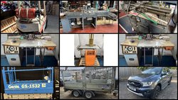 Auction Plastic HF Welding/Cutting / Print Machinery & Eqt Vans & Pick-Up Trucks