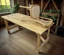 Rustic Wooden Trestle Tables For Sale