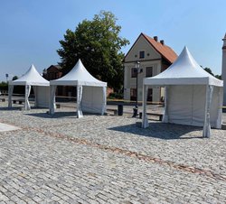 3m x 3m Pagoda marquee for sale