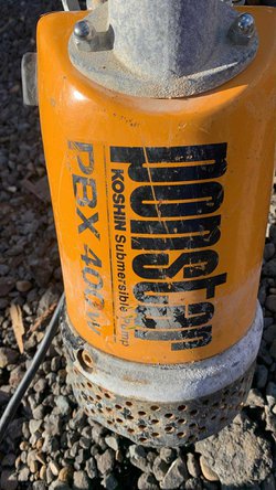 Secondhand Ponstar Koshin Submersible 110v Electric Water Pump For Sale