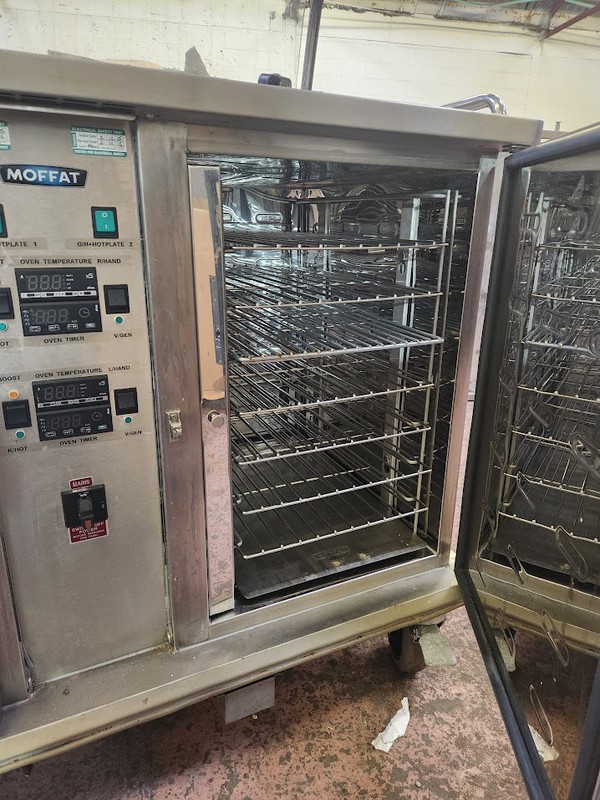 Secondhand MOFFAT Versigen Trolley with Thermo Panel Hot Top For Sale