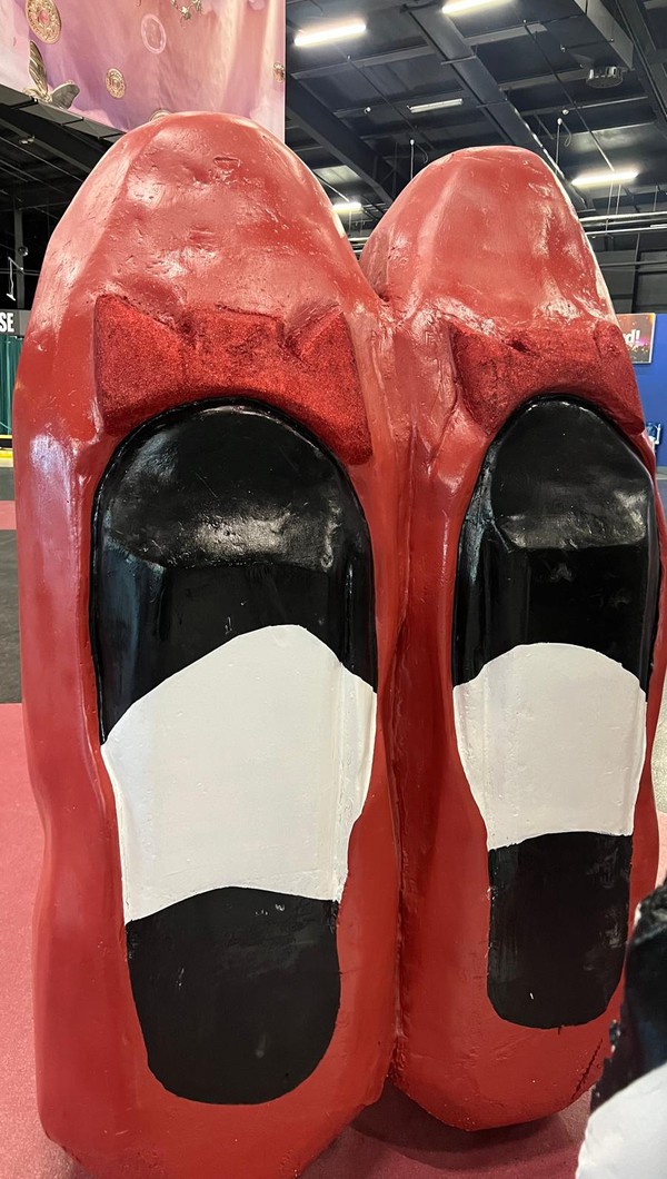 XL Ruby Shoes Prop For Sale