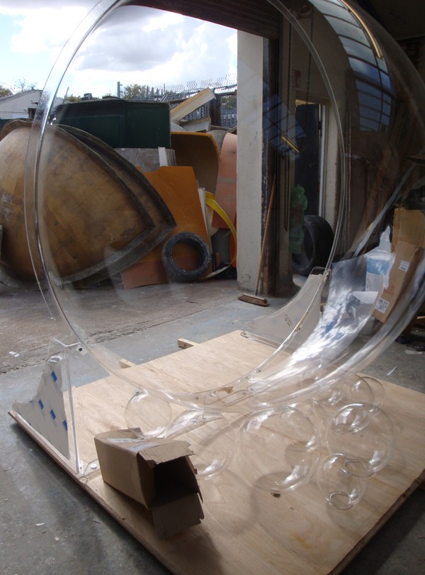 Secondhand Translucent Acrylic Spheres