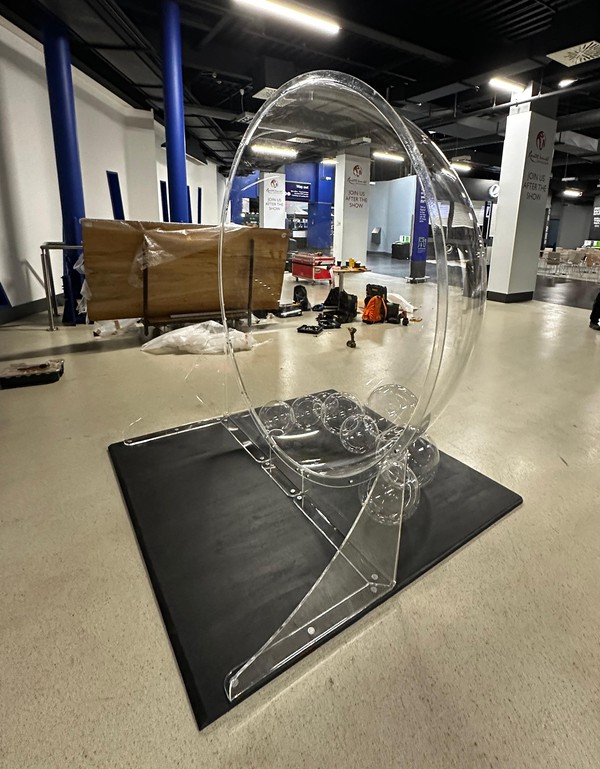 Used Translucent Acrylic Spheres