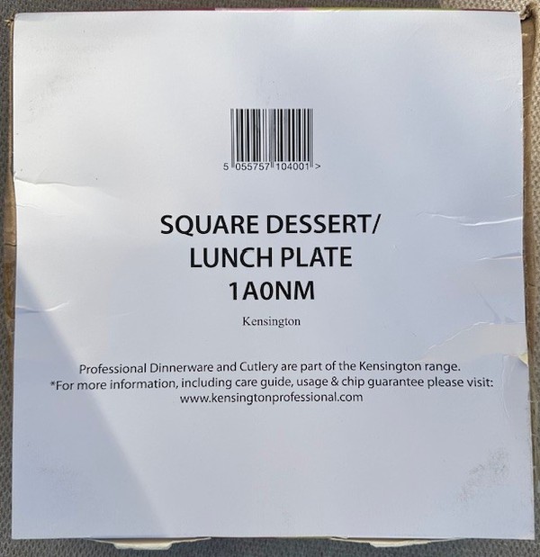 8 Inch Square Plates