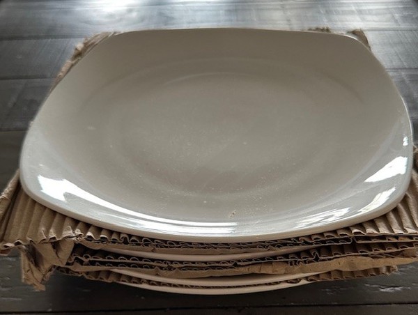 New 8 Inch Square Plates