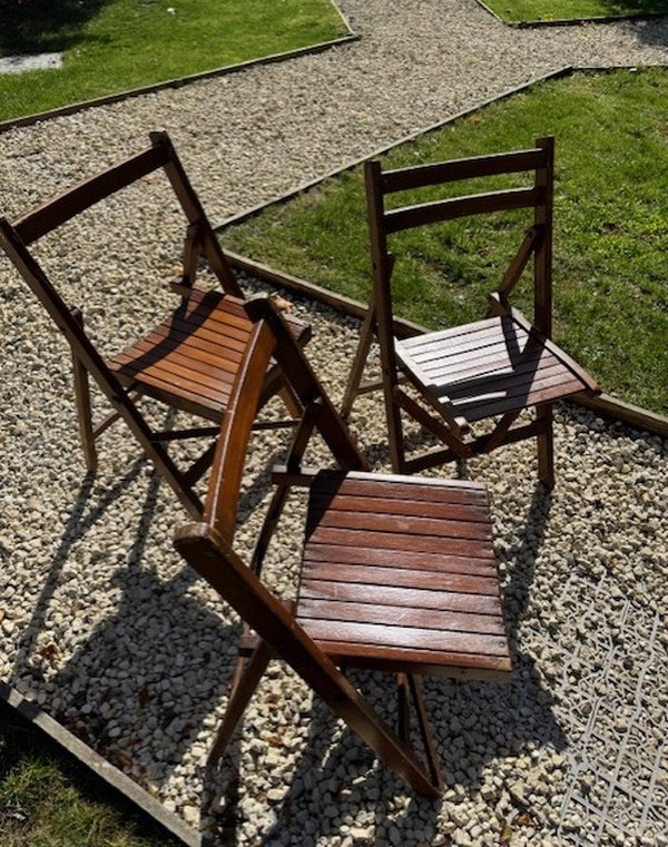 Wooden Folding Chairs For Sale