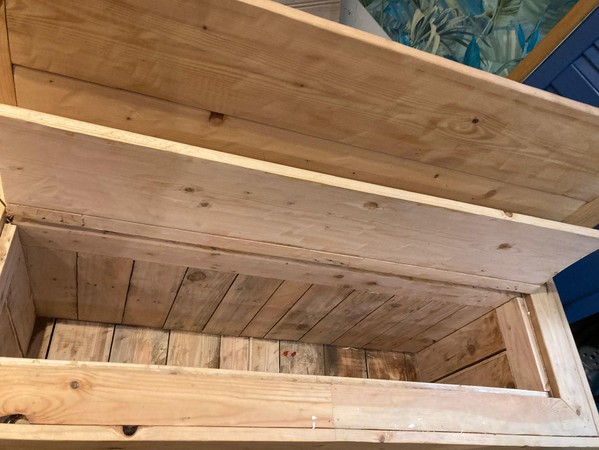 Secondhand Bench With Storage