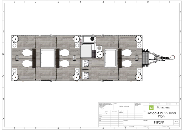 New Fresca 4+2 Luxury Recycle Toilet Trailer