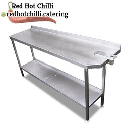 1.87m Stainless Steel Table