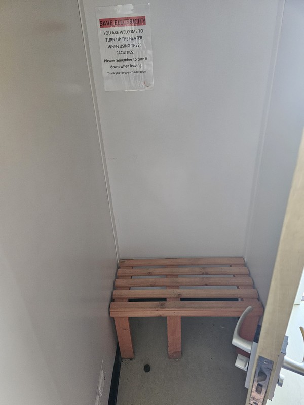 Secondhand Refurbished Toilet & Shower Container For Sale