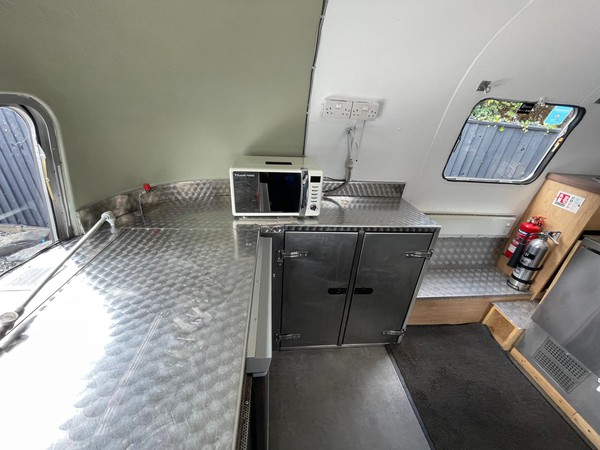 Catering trailer kitchen