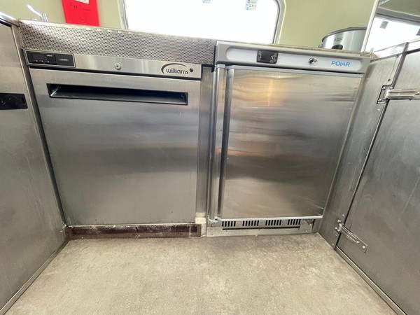 Catering trailer refrigeration