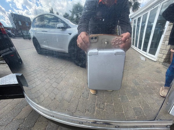 External hookup Aluminium airstream